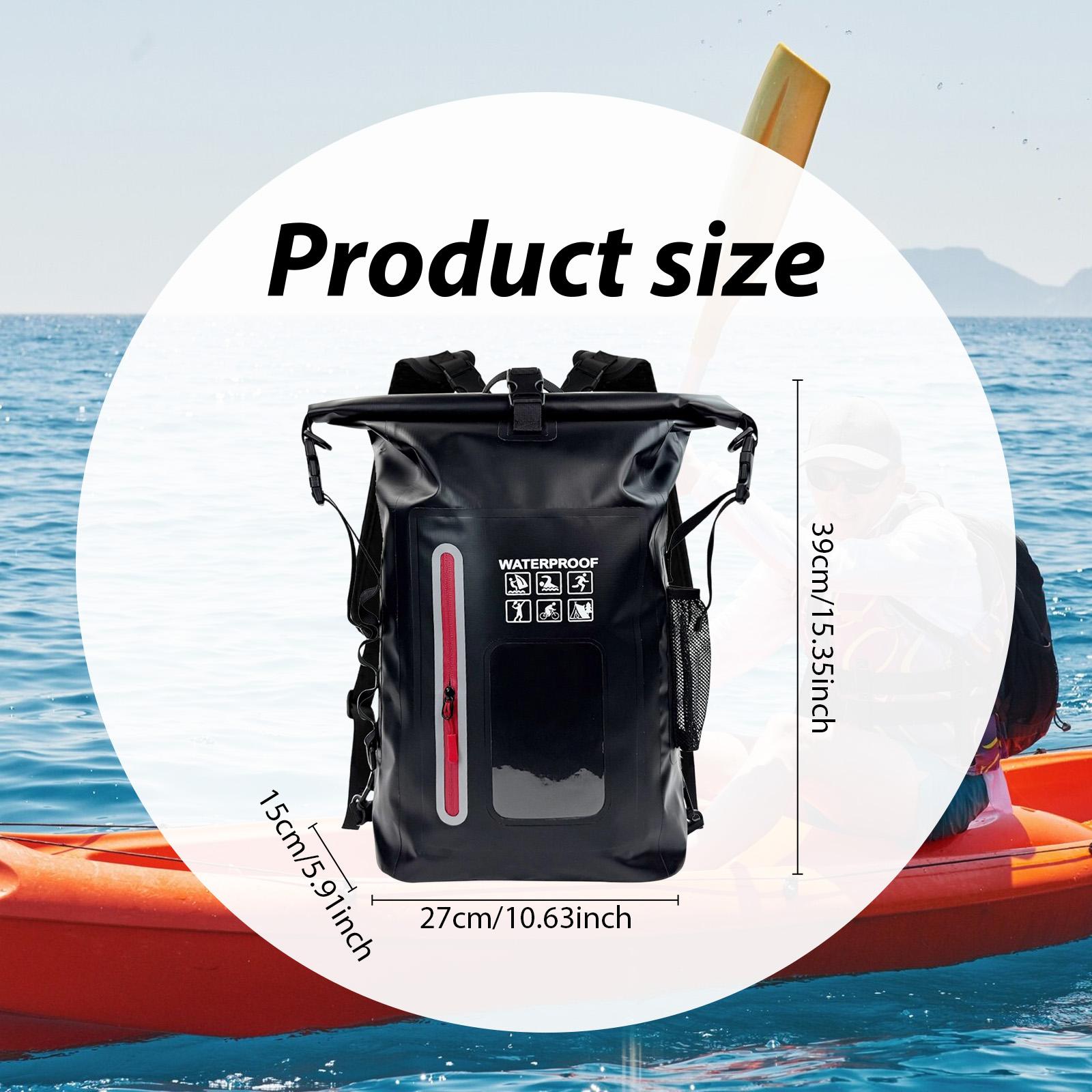 Fishing Kayak Storage Bag - Wasserdichter Trockensack Wasserdichter Rucksack Wasserdichte Aufbewahrungstasche