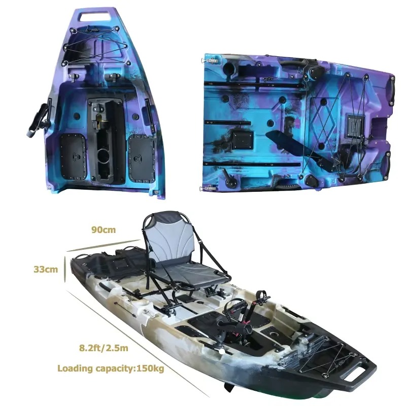 8ft Modulares Einzel-Sitz-Kaja – Fishing Kayak Seat Bewertung und Preis